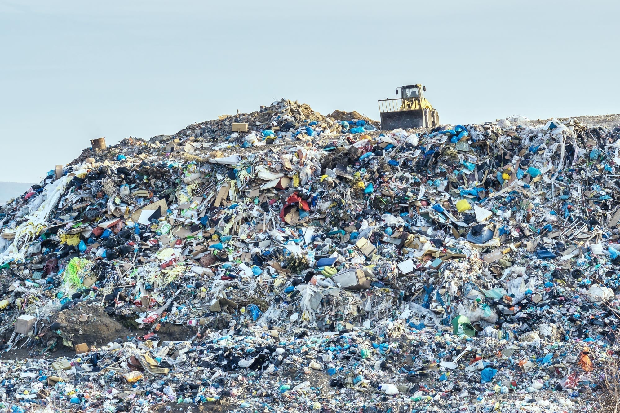 plastic recycling is a lie, it is almost always sent to landfills