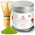 matcha & bamboo whisk set 30g